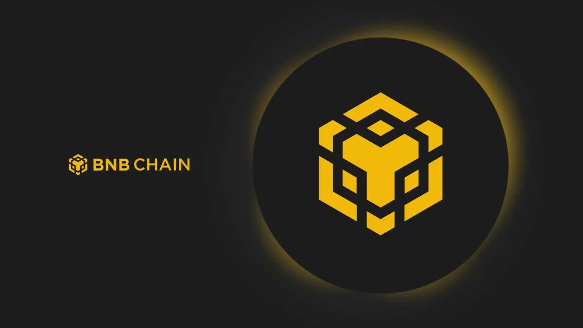 BNB Chain branding artwork