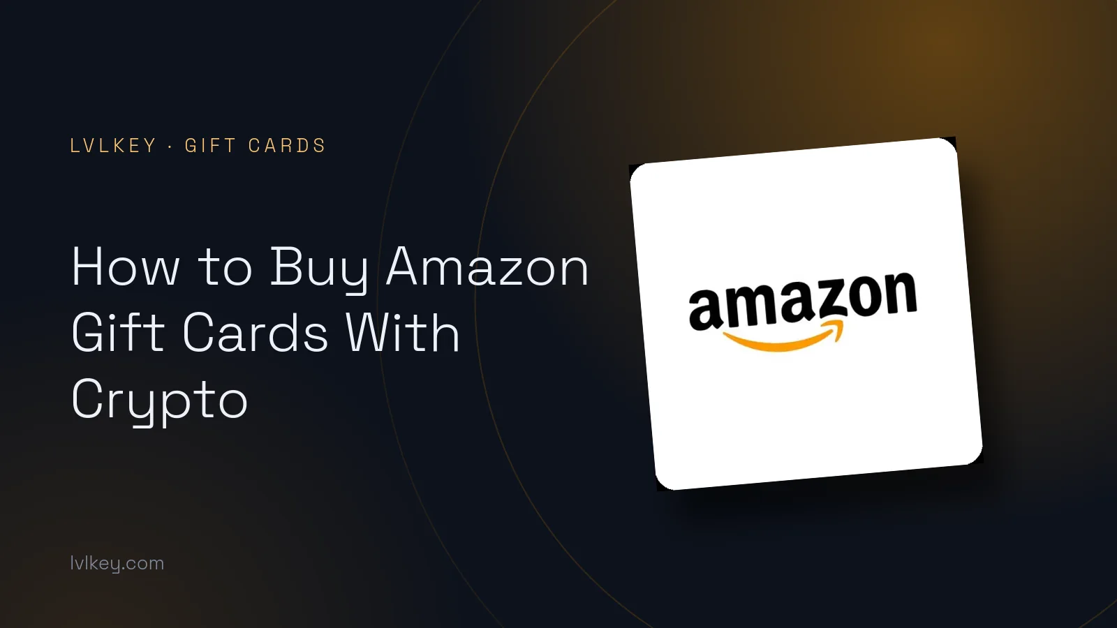 How to Buy Amazon Gift Cards With Crypto