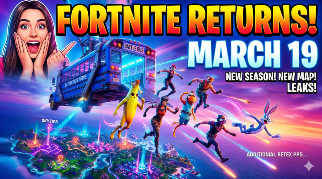 Fortnite returns to Google Play on March 19, 2026