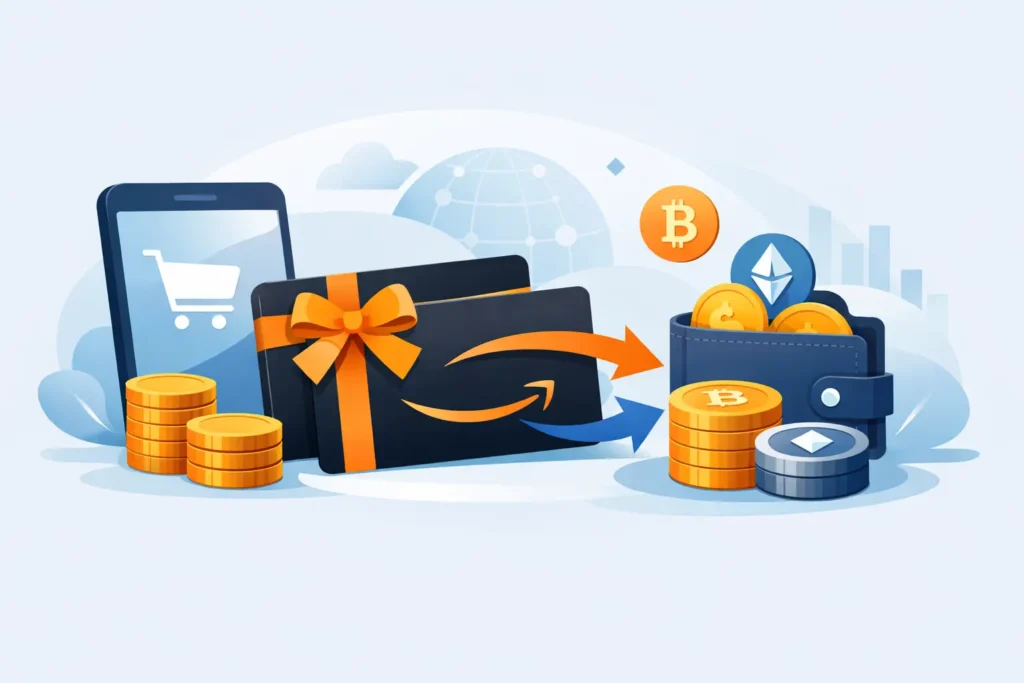 How to Buy Amazon Gift Cards With Crypto