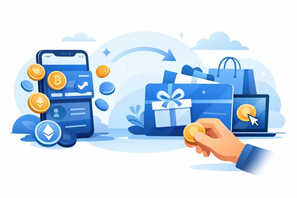 How to Buy Gift Voucher With Crypto Fast