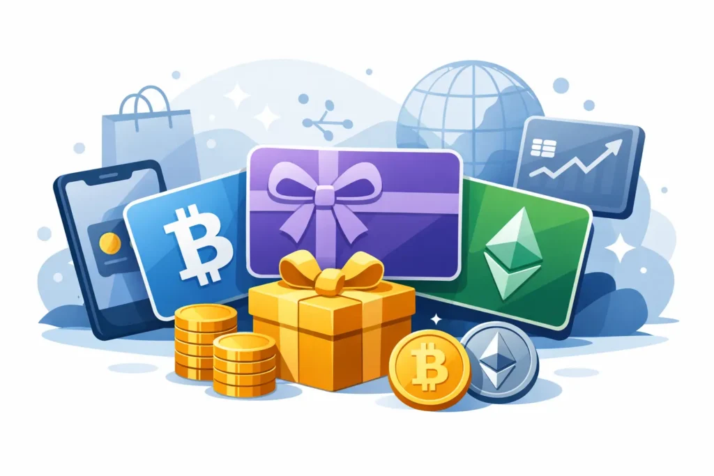 10 Best Crypto Payment Gift Cards
