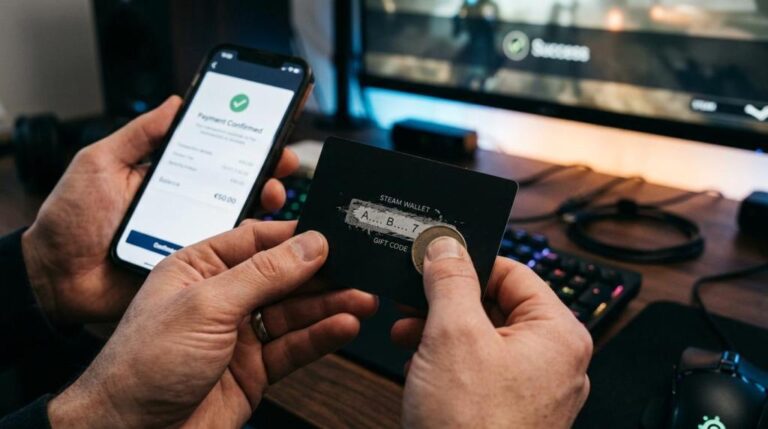 steam gift card crypto
